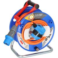 Brennenstuhl garant g cee 3 ip44 kabelhaspel voor camping en maritieme doeleinden 25m h07rn-f 3g2,5 - 1182470100 - thumbnail