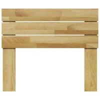 Hoofdbord 80 cm massief hout eiken - thumbnail