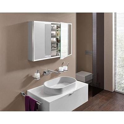 Emco Trend 2-lids handdoekhouder draaibaar 45 cm. Chroom