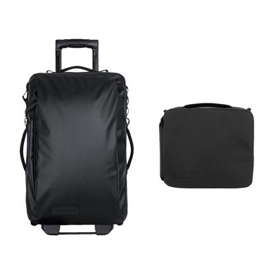 WANDRD Transit Carry On Roller Black Essential+ Bundle