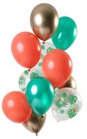 Ballonnen Set Tropical Mix Premium (12st) - thumbnail