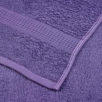 VidaXL Zeepdoekjes 4 st 30x30 cm 360 g/m² 100% katoen paars - thumbnail