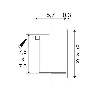 SLV PlafondlampFrame Basic - 111262