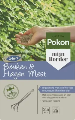 Pokon Beuken en hagenmest 2,5kg