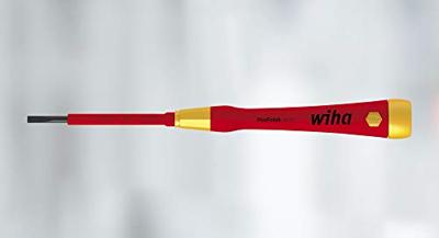 Wiha 2270P03501 Fijnschroevendraaier PicoFinish® electric sleufkop 3.5 mm x 65 mm - 42471 Wiha 2270P03501 Fijnschroevendraaier PicoFinish® electric sleufkop 3.5 mm x 65 mm - 42471