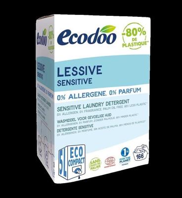 Ecodoo Wasmiddel vloeibaar sensitive eco 5 Liter Ecodoo Wasmiddel vloeibaar sensitive eco 5 Liter