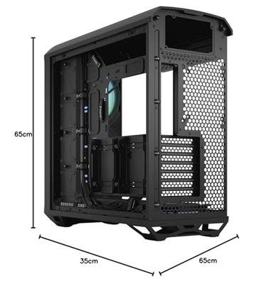 Fractal Design Torrent Black RGB + Light TG