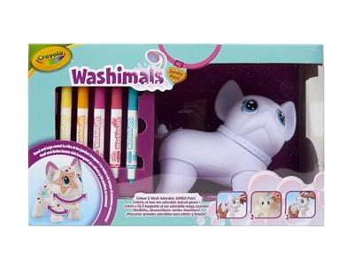 Tekenset Crayola Washimals Jumbo Dog