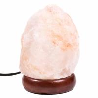 Himalaya Zoutlamp USB Oranje (ca. 600 gram) 9 cm - thumbnail