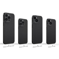 MOJOGEAR 17mm lens case voor iPhone 15 - Carbon - thumbnail