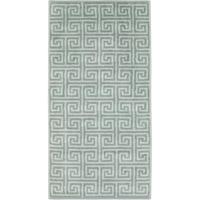 Cawö Cawo Noblesse Elegance Allover print Washandje 16/22 nordic green - thumbnail