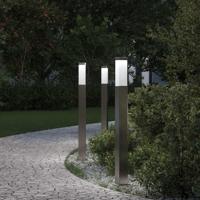 Bolderverlichting 3 stuks 80 cm RVS IP44 - thumbnail