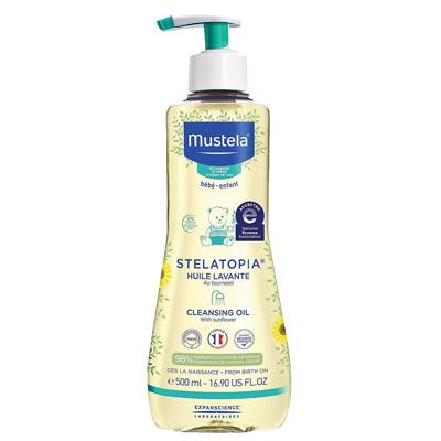 Mustela Stelatopia Reinigende Badolie