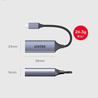 Unitek USB-C - RJ45-adapter, - thumbnail