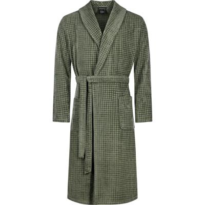 Cawö Cawo Heren Home Badjas met Sjaalkraag Uni 50 6508 field