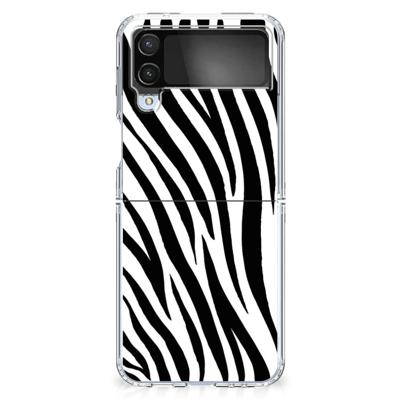 Samsung Galaxy Z Flip 4 | TPU Hoesje | Zebra