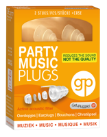 Party music plugs 1 Paar - thumbnail