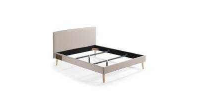 Kave Home Bed 'Dyla' 150 x 190cm, kleur Beige