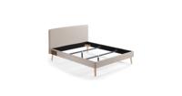 Kave Home Bed 'Dyla' 150 x 190cm, kleur Beige - thumbnail