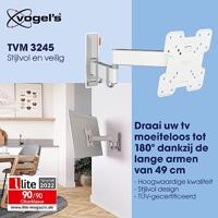 Vogel&apos;S TVM 3245 Draaibare tv-beugel TV beugel Wit - thumbnail