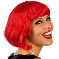 Pruik Cabaret rood - thumbnail
