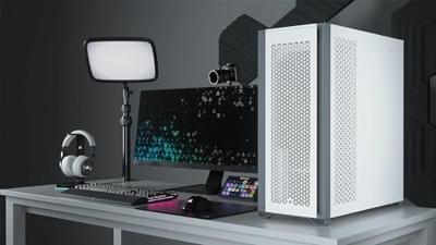 Corsair CORSAIR 7000D AIRFLOW - FT - E-ATX - Seitenteil mit Fenster (gehärtetes Glas) Full Tower PC-behuizing Wit