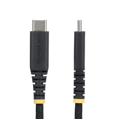 USB-kabel Startech USB2CC1MNCBR Zwart 1 m