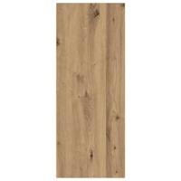 Boekenkast 40x30x77 cm bewerkt hout artisanaal eikenkleurig - thumbnail