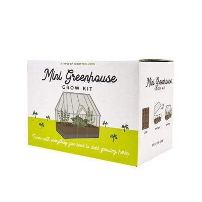 Gift Republic Green House Grow Kit wordt vertaald naar het Nederlands als "Gift Republic Kweekset voor in de kas".
