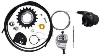 Shimano Onderdelenset nexus 3 remnaaf 12-delig zwart Shimano Onderdelenset nexus 3 remnaaf 12-delig zwart