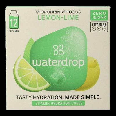 Waterdrop Microdrink Lemon-Lime Vitamin Hydration Cubes Waterdrop Microdrink Lemon-Lime Vitamin Hydration Cubes