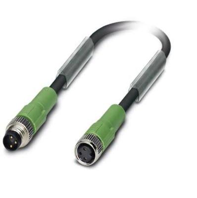 Phoenix Contact 1533628 Sensor/actuator connector, geassembleerd M8 Aantal polen (sensoren): 3 Stekker, recht, Bus, recht 2.50 m 1 stuk(s)