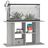 Aquariumstandaard 100x40x60 cm bewerkt hout grijs sonoma - thumbnail