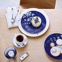 VILLEROY & BOCH - Brindille - Ontbijtbord Blue 22cm - thumbnail