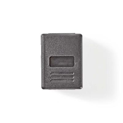 Nedis CCGB89000BK Cat5-netwerkadapter Rj45 (8p8c) Female - Rj45 (8p8c) Female Zwart Nedis CCGB89000BK Cat5-netwerkadapter Rj45 (8p8c) Female - Rj45 (8p8c) Female Zwart