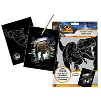 Kids Licensing Jurassic world krasblaadjes - thumbnail