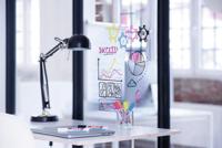 Viltstift edding 95 glasbord rond 1.5-3mm incl wt en zw assorti 6st - thumbnail