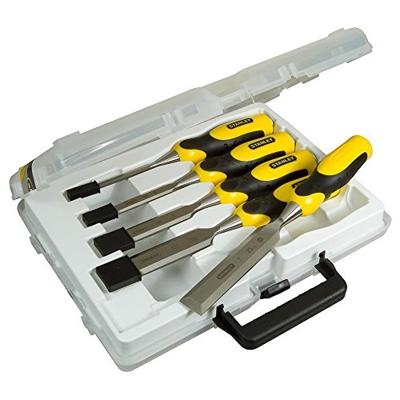 Stanley handgereedschap Steekbeitelset Dynagrip 5Dlg. (6,10,15,20,25 mm) - 2-16-888 Stanley handgereedschap Steekbeitelset Dynagrip 5Dlg. (6,10,15,20,25 mm) - 2-16-888