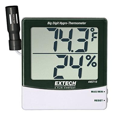 Extech 445715 Temperatuurmeter -10 - 60 °C Luchtvochtigheidsmeting Extech 445715 Temperatuurmeter -10 - 60 °C Luchtvochtigheidsmeting