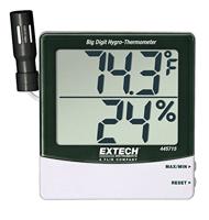 Extech 445715 Temperatuurmeter -10 - 60 °C Luchtvochtigheidsmeting - thumbnail