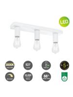 Home sweet home opbouwspot Nitro 3 lichts - wit - thumbnail