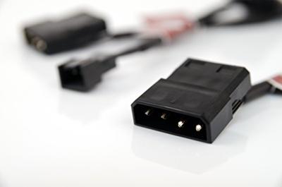 Noctua NA-SAC1, 3-Pins naar 4-Pins Adapterkabel voor PC-Ventilatoren (Zwart)