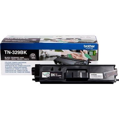 Brother toner, 6.000 pagina's, OEM TN-329BK, zwart