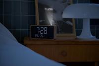 Wekker met projectie - THOMSON - Hout - thumbnail
