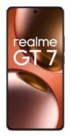 realme GT7 5G smartphone, 12 + 512 GB, 7000 mAh batterij, 120 W opladen, Dimensity 9400e chipset, IMX906 50MP camera, AI Planner, 6000nits Pro-Esports 120Hz display, IP69, zwart, Amazon exclusief - thumbnail