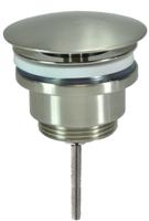 Vaste waste Wiesbaden RVS look 5/4 laag model - thumbnail