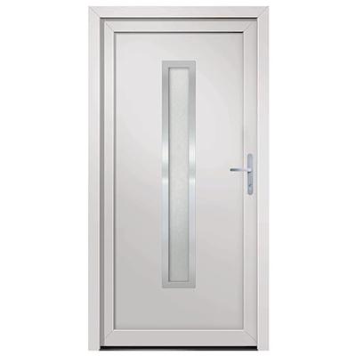 Voordeur 98x190 cm PVC wit