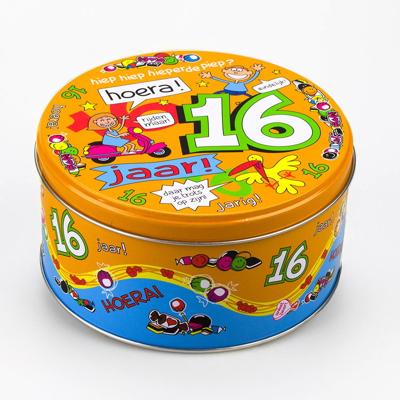 Snoeptrommel 16 jaar