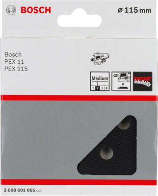 Bosch Accessories 2608601065 Schuurschijf gemiddeld, 115 mm, voor PEX 115 Diameter 115 mm Geschikt voor Excenterschuurmachine PEX 115
