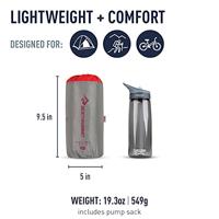 Sea to summit Ether Light Xt Insulated Slaapmat Dames Dark Grey Regular - thumbnail